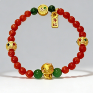 D90 Bead Bracelet: Flash of Insight, Wisdom & Wealth
