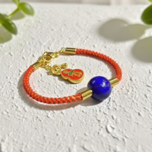 D7 Lapis Lazuli Red Bracelet