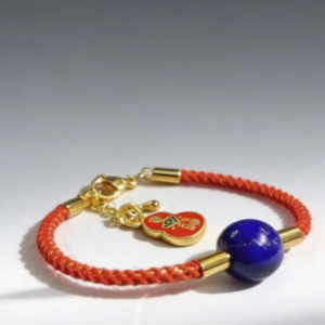 D7 Lapis Lazuli Red Bracelet