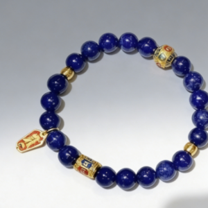 D229 Deep Blue – Peaceful Heart Bracelet