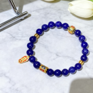 D229 Deep Blue – Peaceful Heart Bracelet