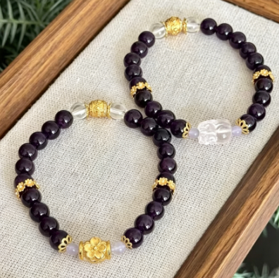 D255 Purple Chen Ruyi Bracelet